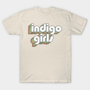 Indigo Girls / Rainbow Vintage T-Shirt